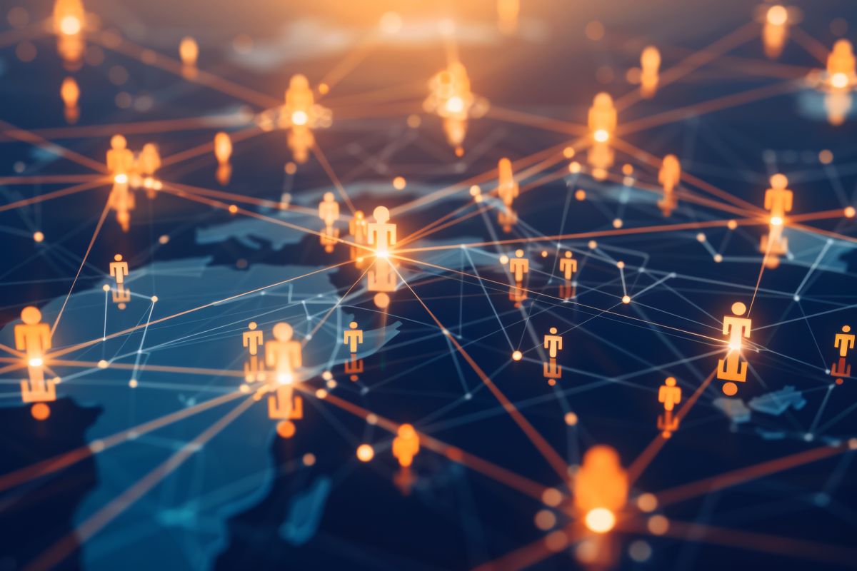 Global business structure of networking